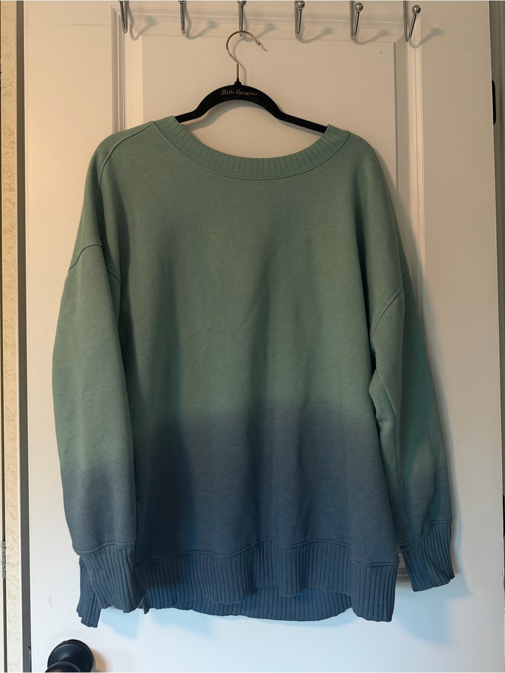 Ombre Blue Cozy Sweatshirt